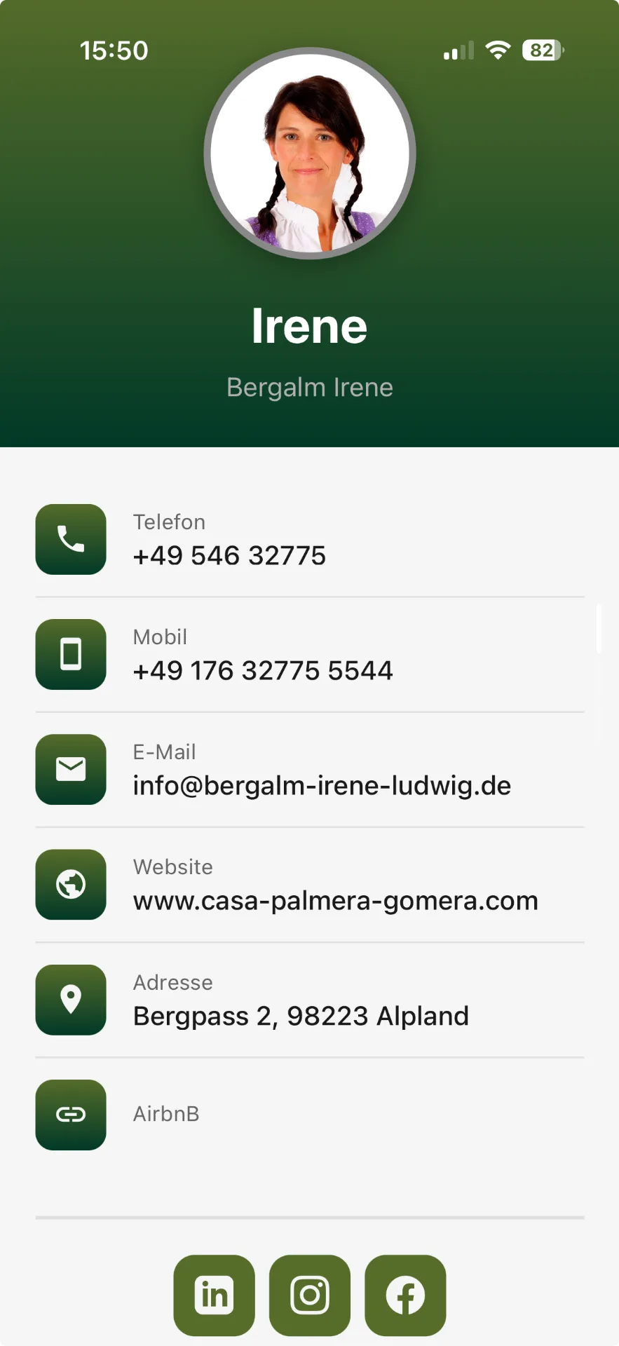 Immer erreichbar